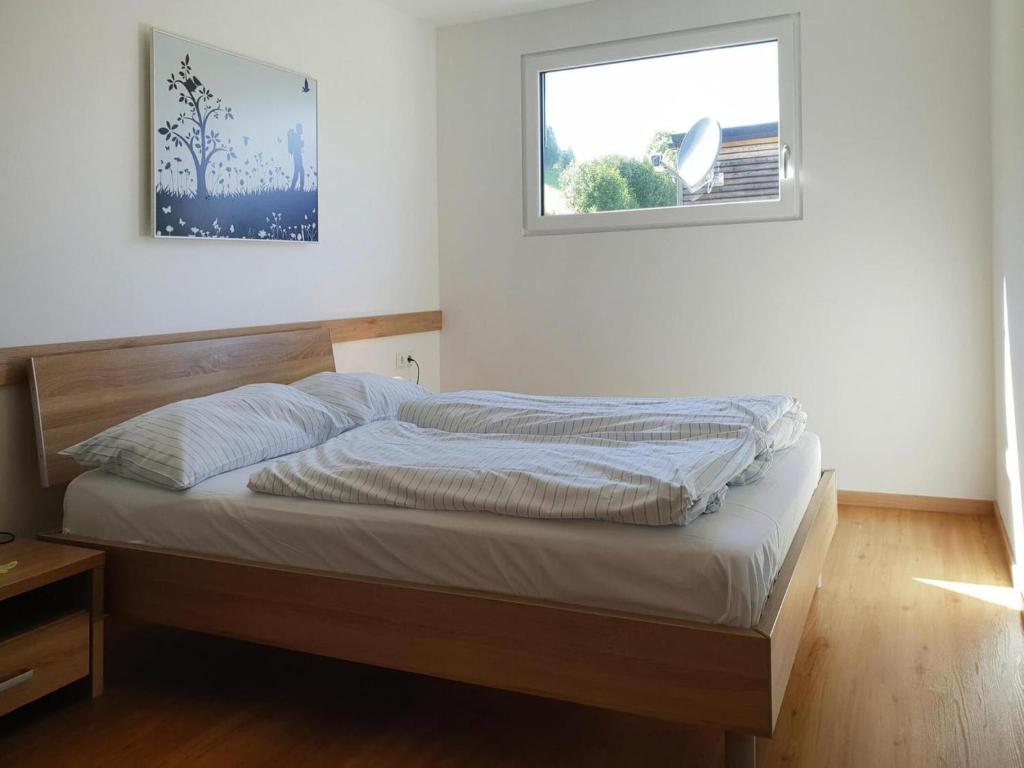 A bed or beds in a room at 4 star holiday home in Gaal im Murtal