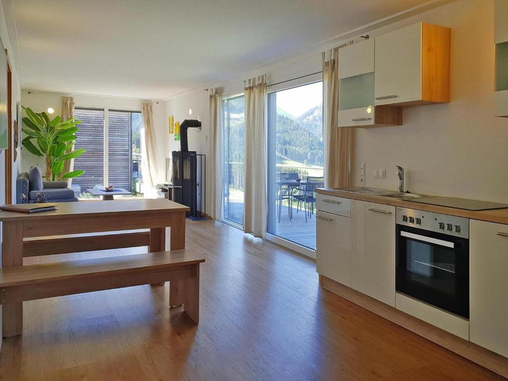 A kitchen or kitchenette at 4 star holiday home in Gaal im Murtal