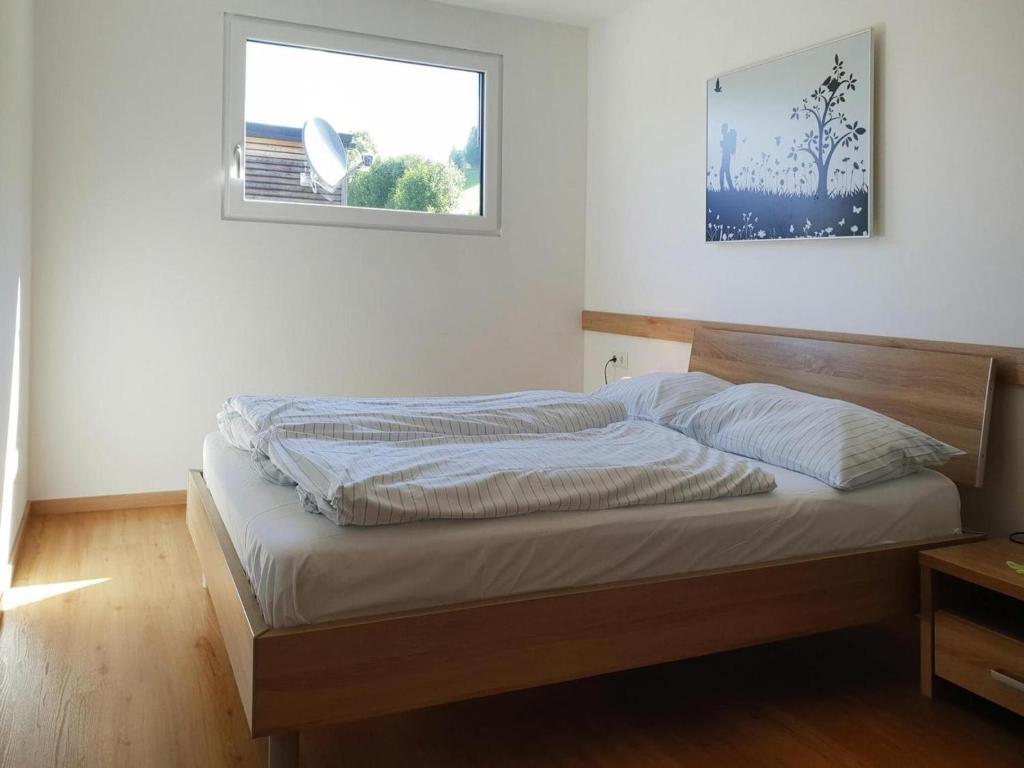 A bed or beds in a room at 4 star holiday home in Gaal im Murtal