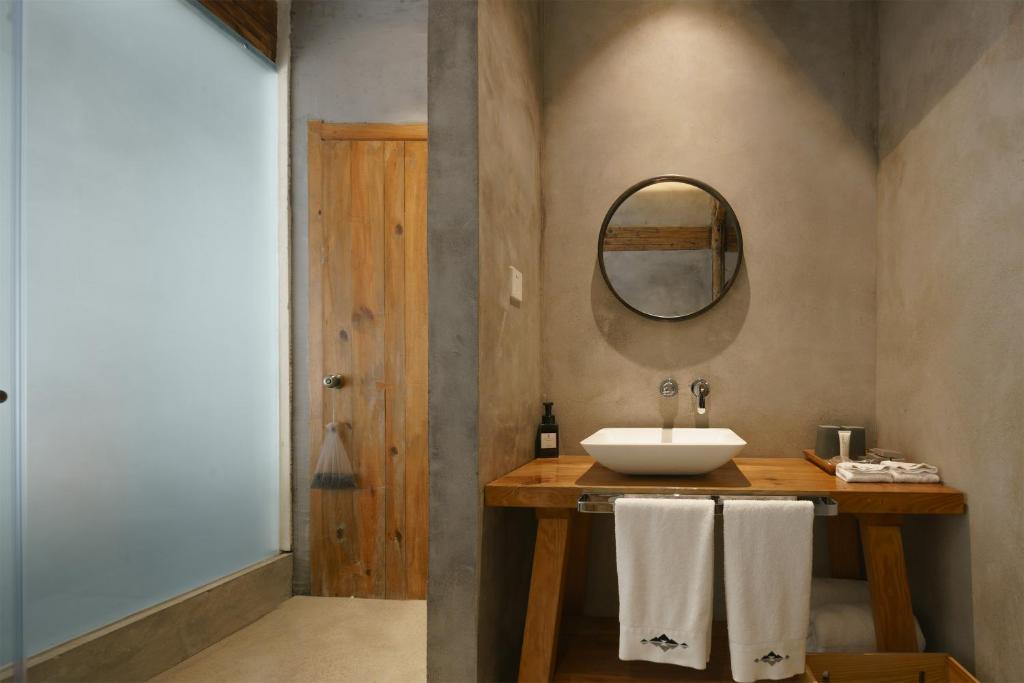 Koupelna v ubytování Huangshan Shanshui Boutique Hotel Liyang Scenic Area
