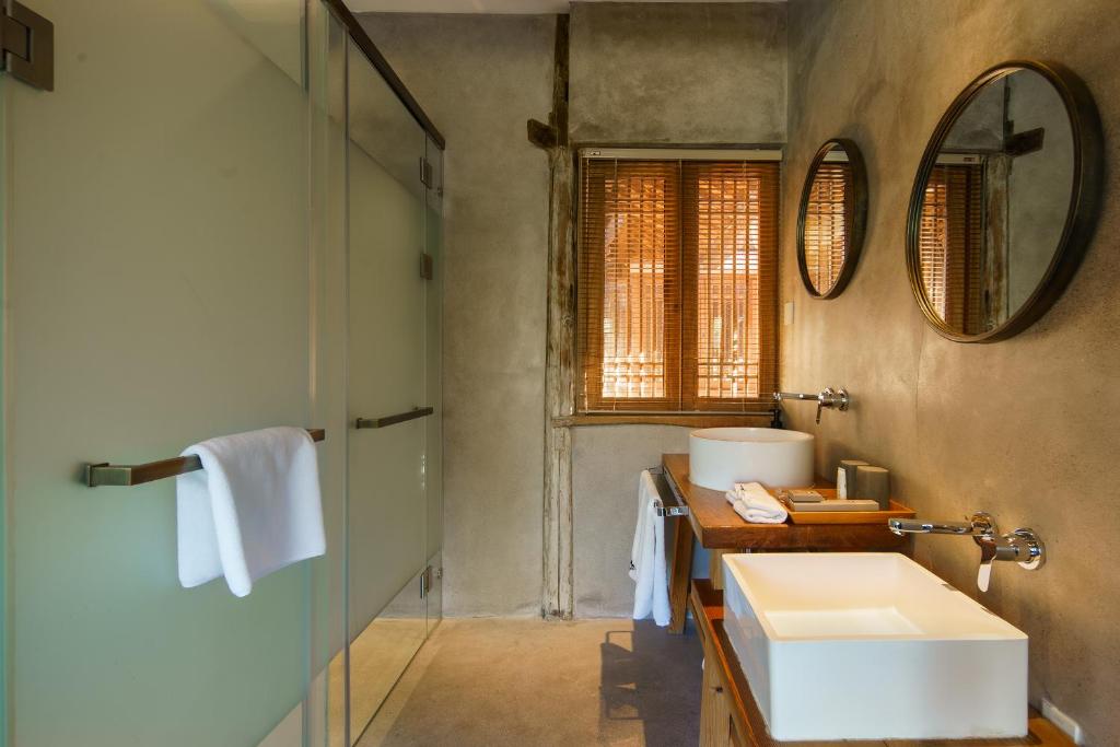 Koupelna v ubytování Huangshan Shanshui Boutique Hotel Liyang Scenic Area