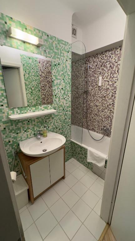 Koupelna v ubytování Guesthouse Mozart - Apartment House