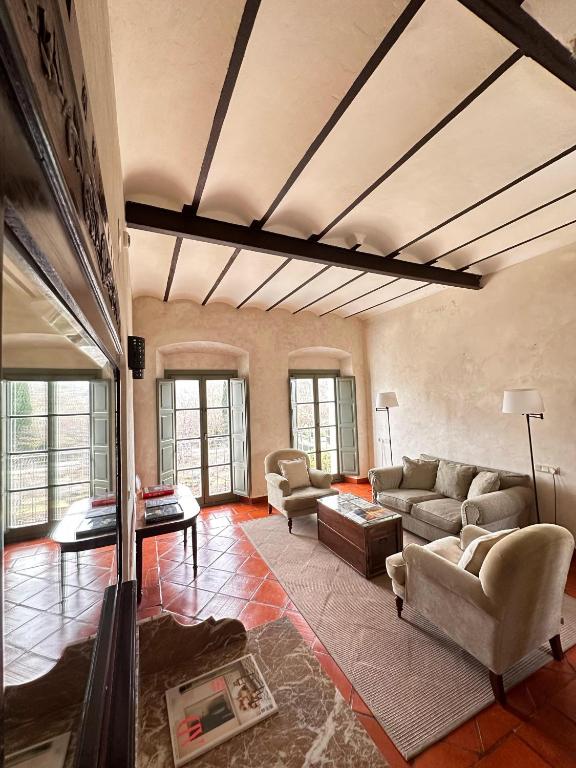 Posezení v ubytování Hotel Boutique Molino del Arco