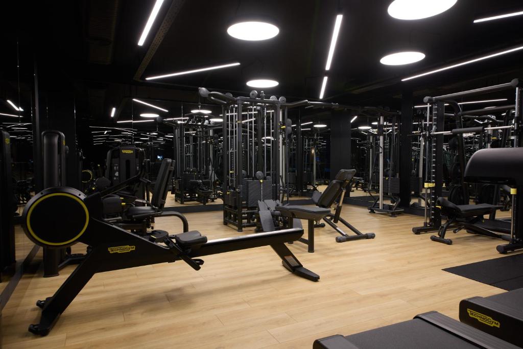 Fitness centrum a/nebo fitness zařízení v ubytování Metropolitan Hotels Ankara