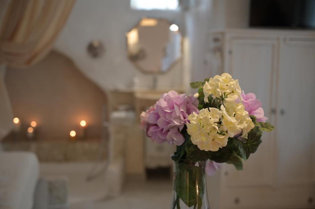 Koupelna v ubytování Masseria Verbena Agriturismo