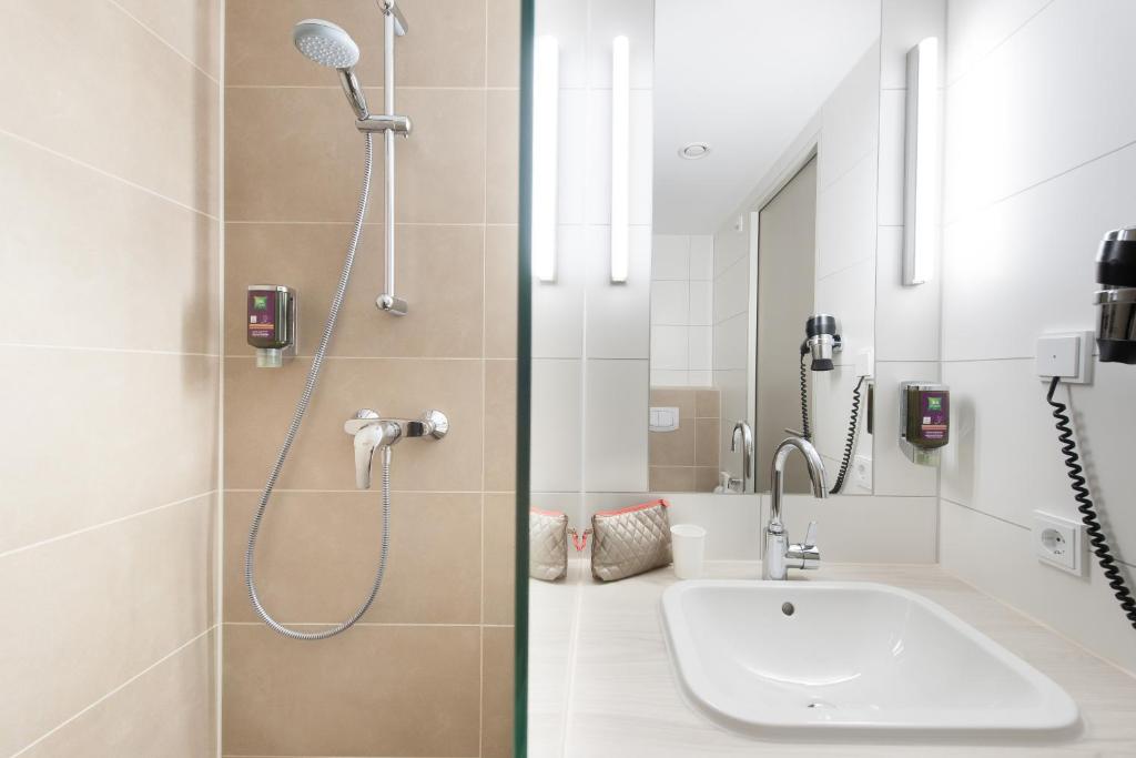 Koupelna v ubytování Ibis Styles Konstanz