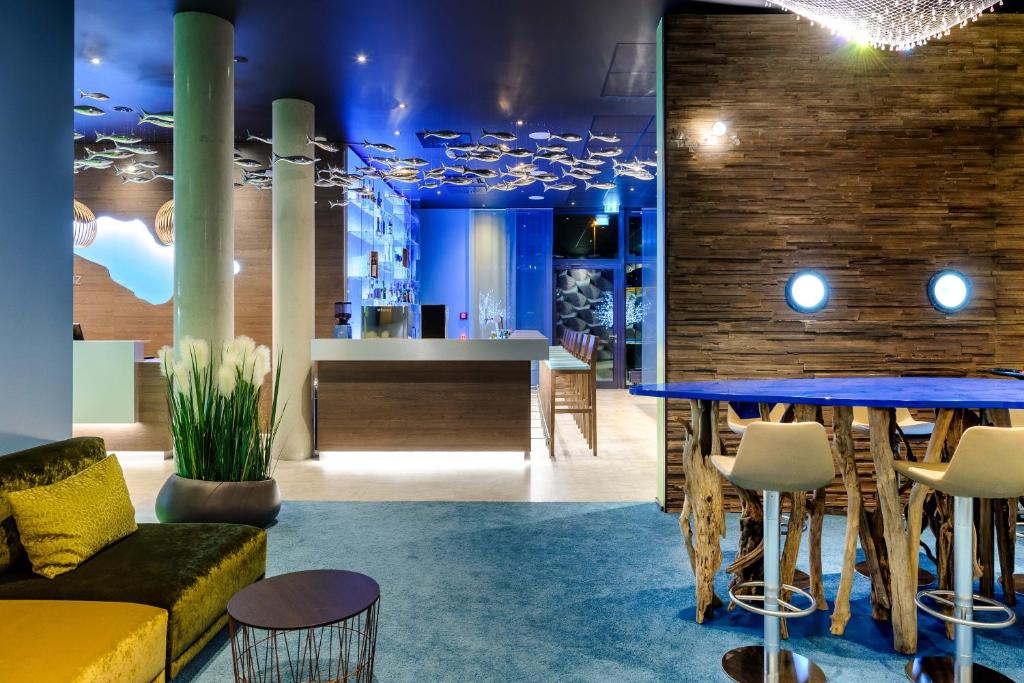 Posezení v ubytování Ibis Styles Konstanz