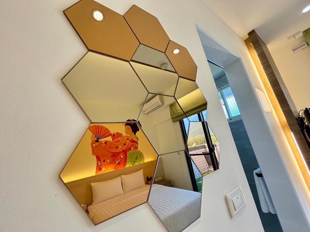 Kuchyň nebo kuchyňský kout v ubytování Hualien Wazuka Homestay