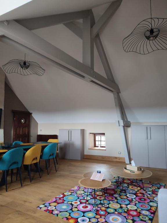 Posezení v ubytování Gite, chambre d hôte L échoppe est belle