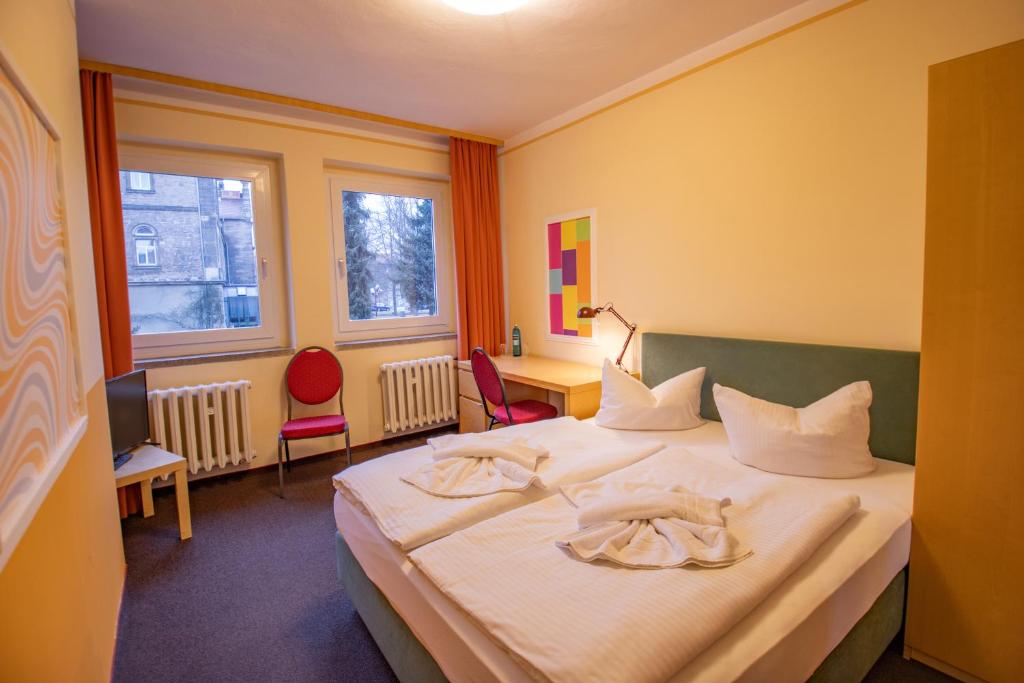 Hotel Schloss Nebra - Habitación Doble Económica En El Edificio Anexo