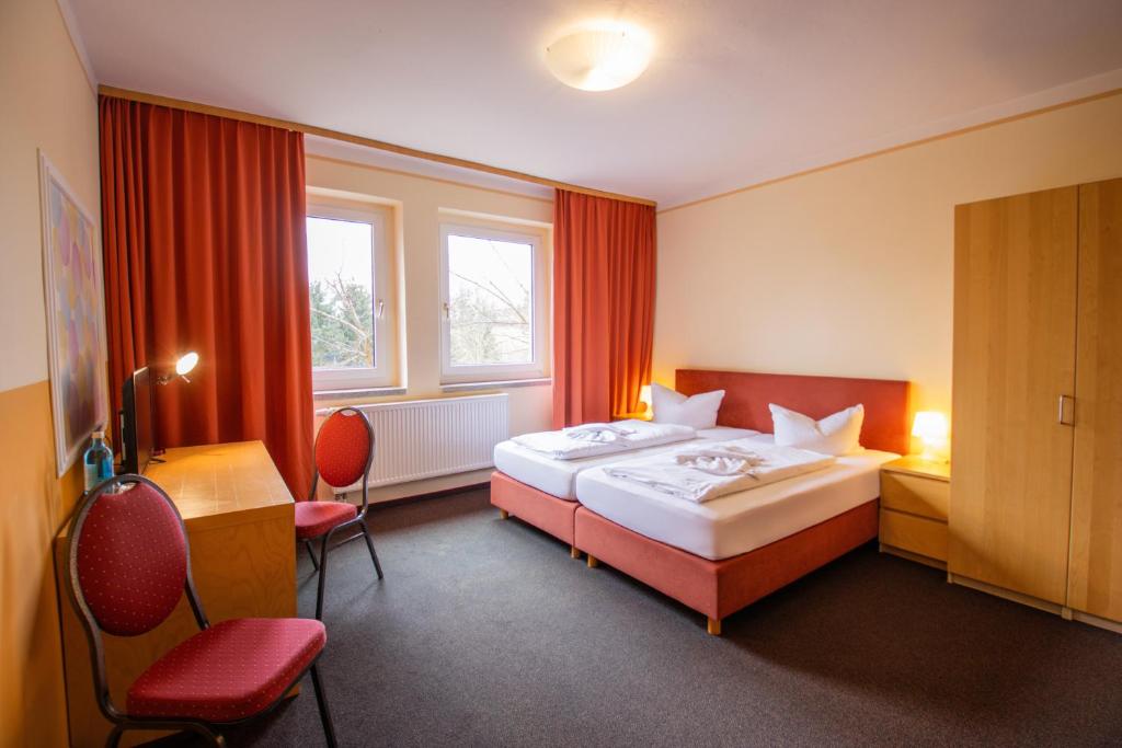 Hotel Schloss Nebra - Habitación Doble Económica En El Edificio Anexo