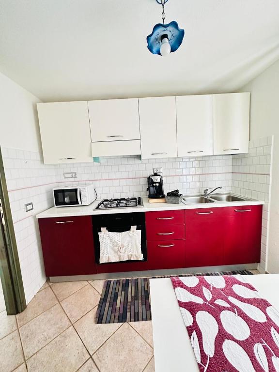 Kuchnia lub aneks kuchenny w obiekcie Appartamento 5 Vista Panoramica