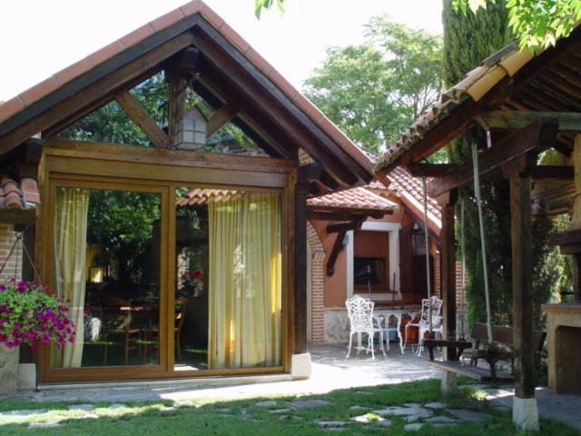 Zahrada ubytování Hospedium Hacienda Las Cavas