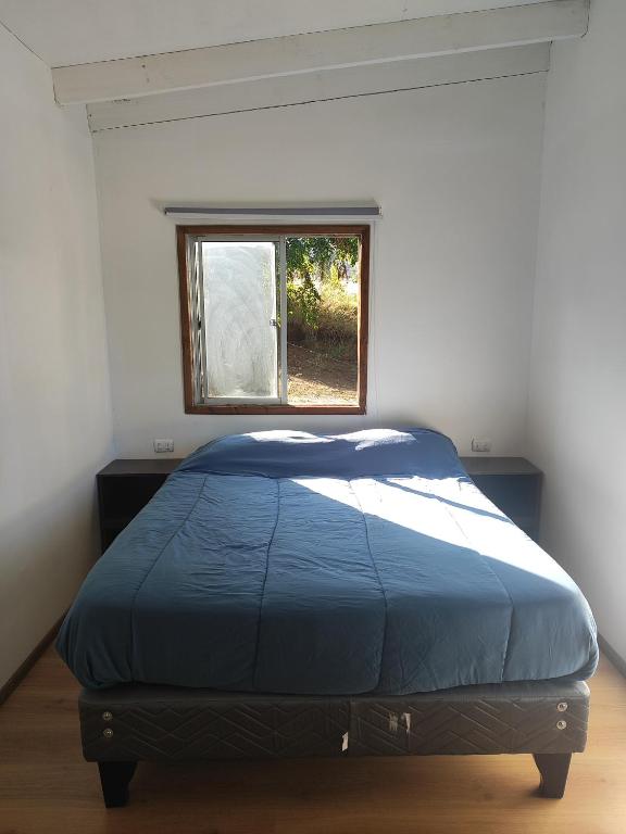 Postel nebo postele na pokoji v ubytování Estancia Lumaco