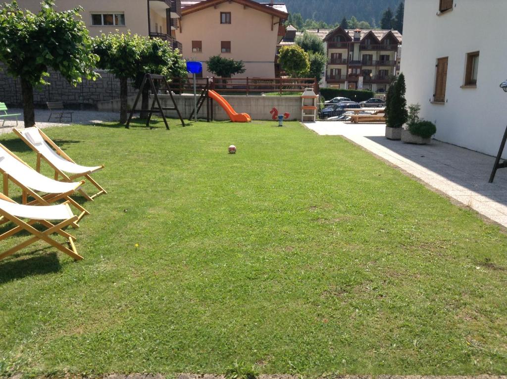 Zahrada ubytování Residence Cima Tosa