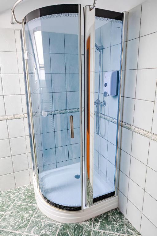 Koupelna v ubytování Penzion Ronox