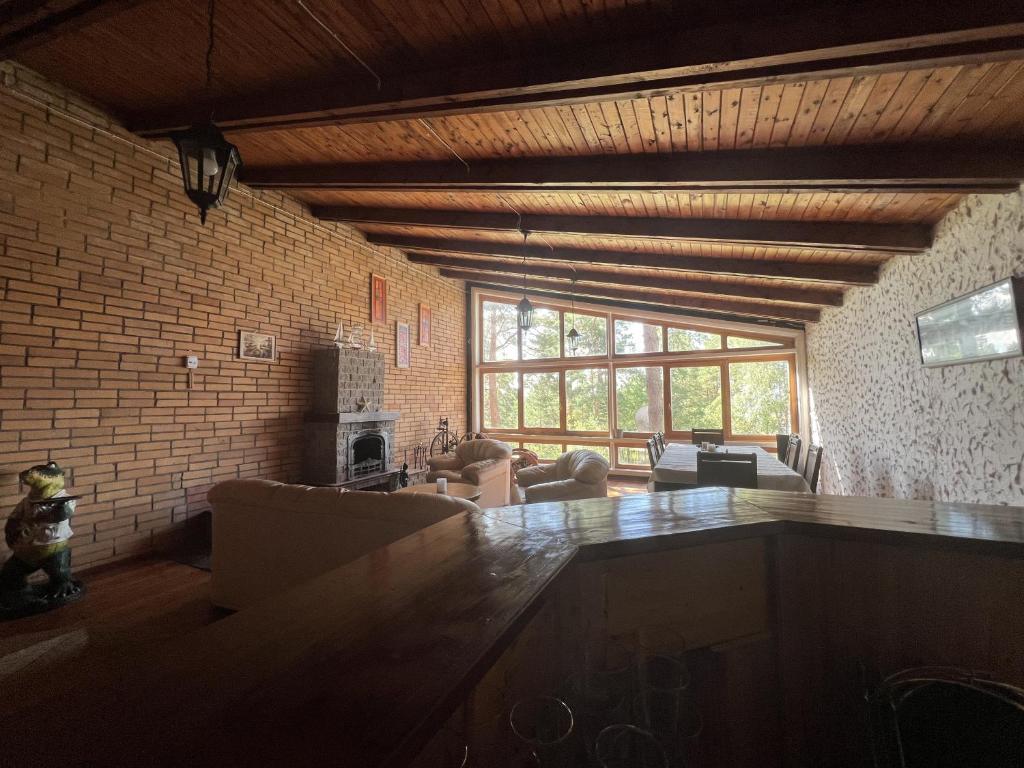 Posezení v ubytování Vesiroos Villa