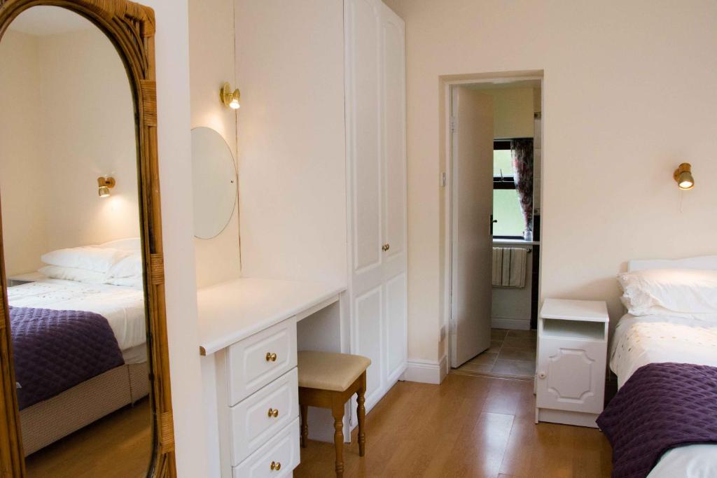 Postel nebo postele na pokoji v ubytování Mountain View B&B