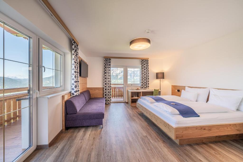 Postel nebo postele na pokoji v ubytování Hotel Winterer