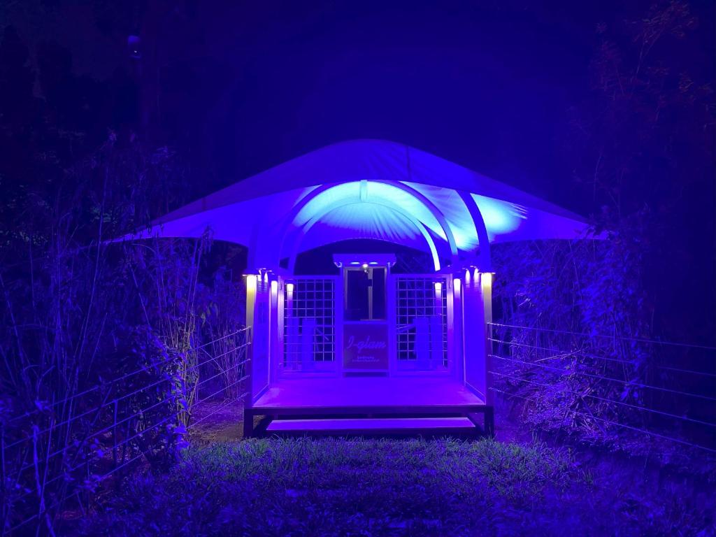 Zahrada ubytování I-glam Ijen