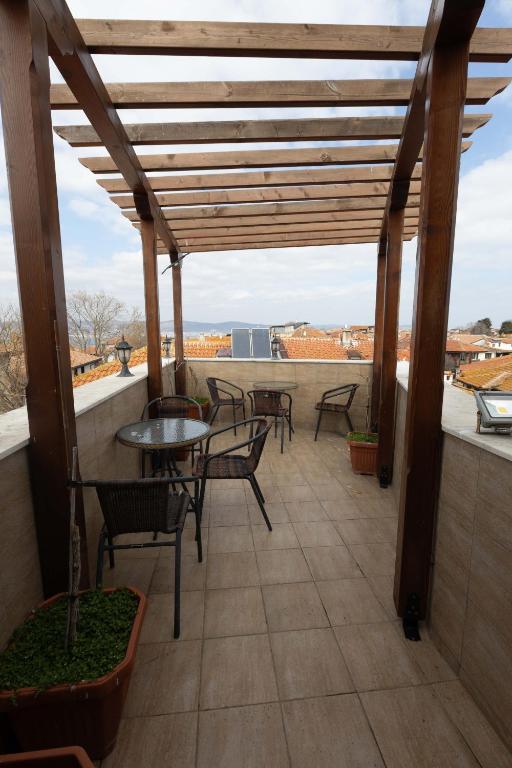 Balkón nebo terasa v ubytování Boutique Hotel St. Stefan