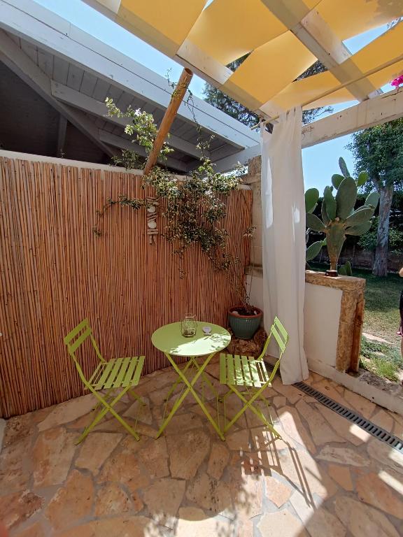 Balkón nebo terasa v ubytování Beach House Salento