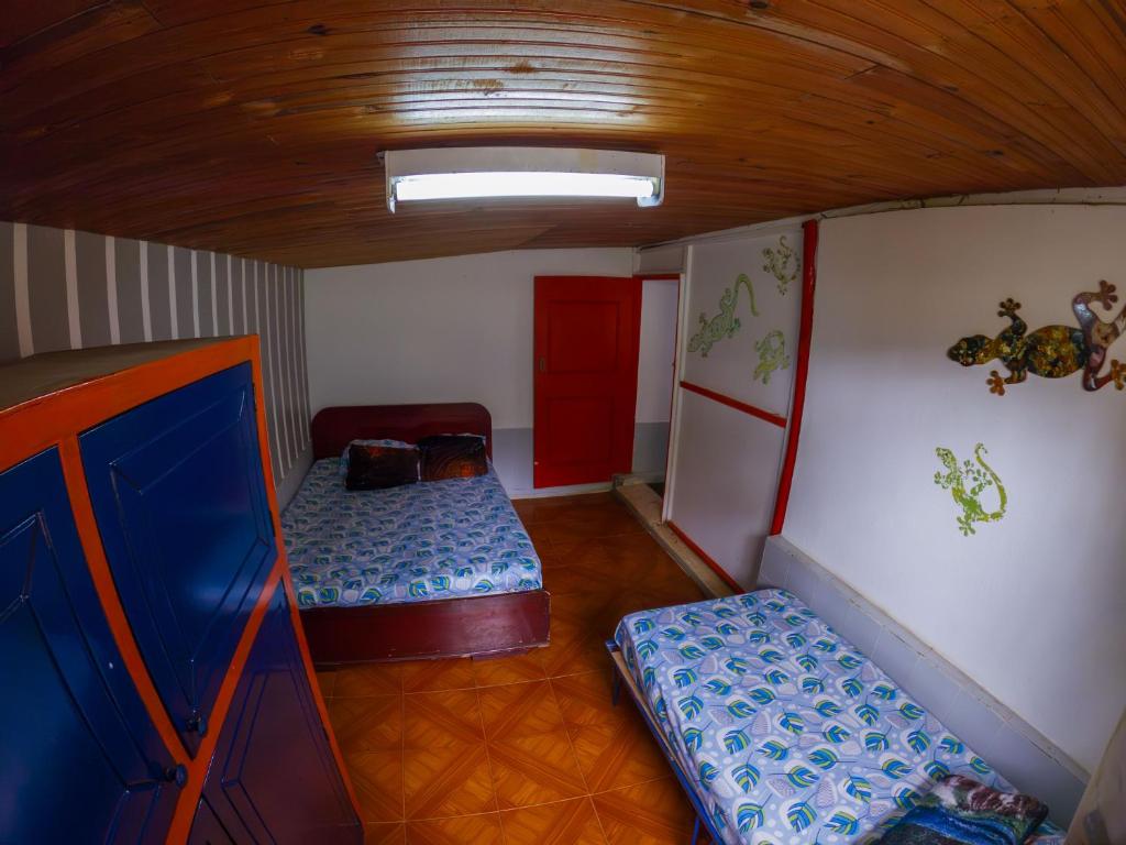 Postel nebo postele na pokoji v ubytování Finca Pa Que Mas