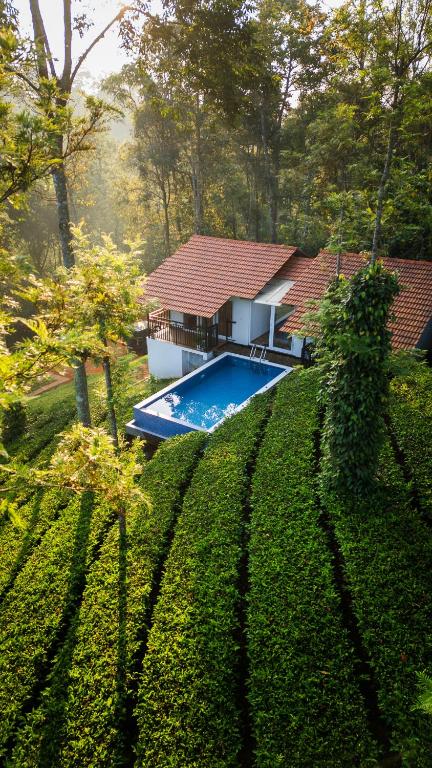 Bazén v ubytování Tealawn Pool Villa, Munnar nebo v jeho okolí