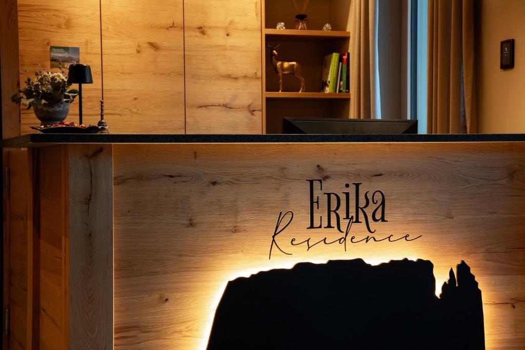 Certifikát, hodnocení, plakát nebo jiný dokument vystavený v ubytování Residence Erika - Apartments, Breakfast & Sauna