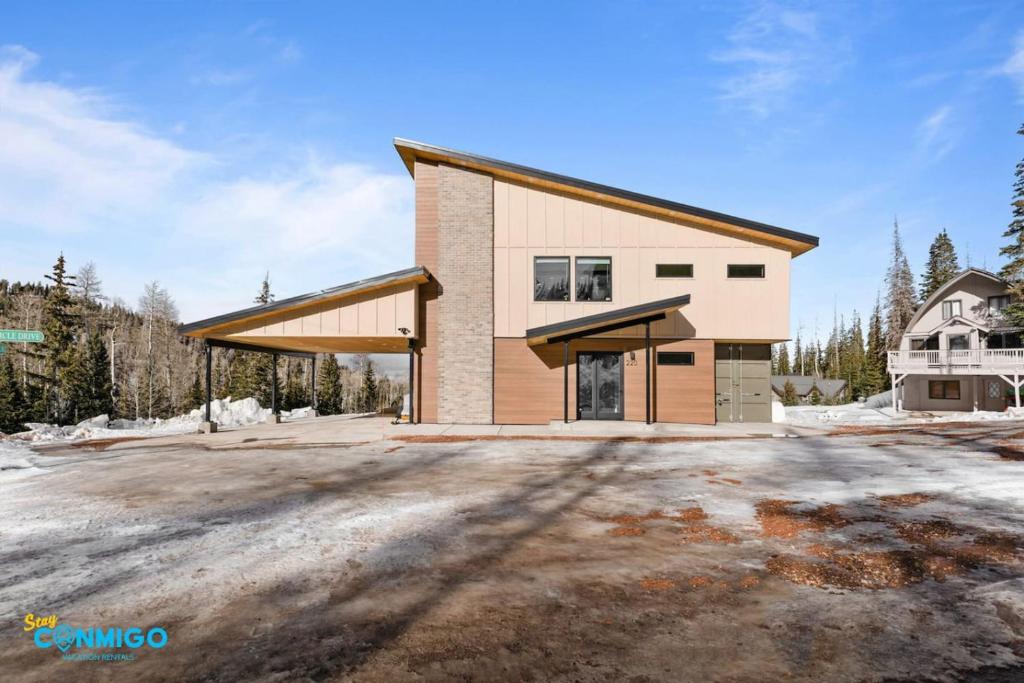 Budova, v ktorej sa dovolenkový dom nachádza