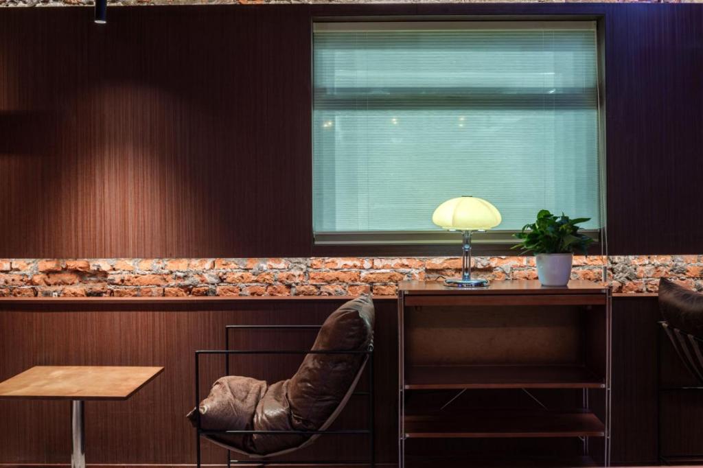 Posezení v ubytování Captain 5 Youth Hotel-Shanghai Laoshan Road Branch