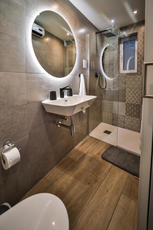 Koupelna v ubytování Bell & Beam - A Timeless Gozitan Stay in Victoria