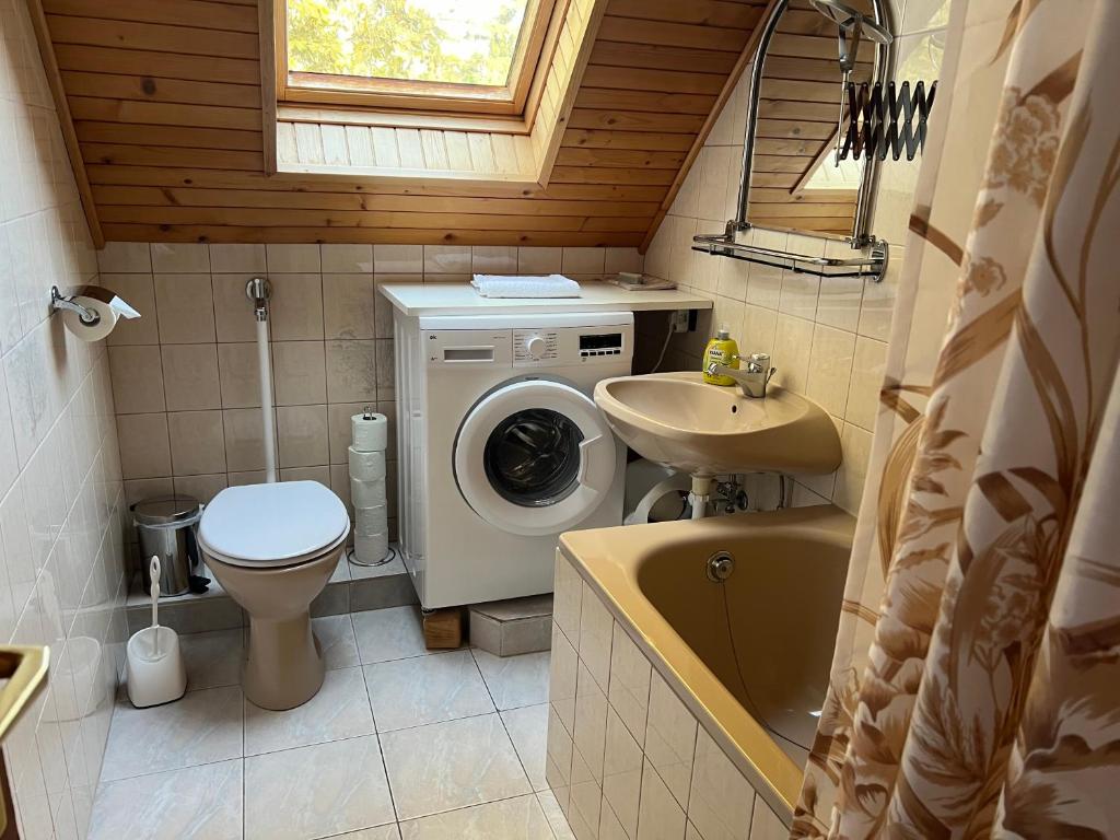Kúpeľňa v ubytovaní Sophie-Haus, Sophie-ház