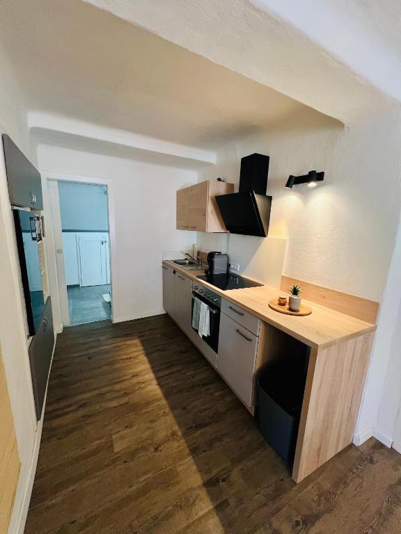 Kuchyň nebo kuchyňský kout v ubytování Haus Erna Weitra