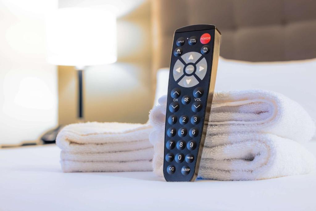 Drury Inn & Suites Austin Northにあるベッド