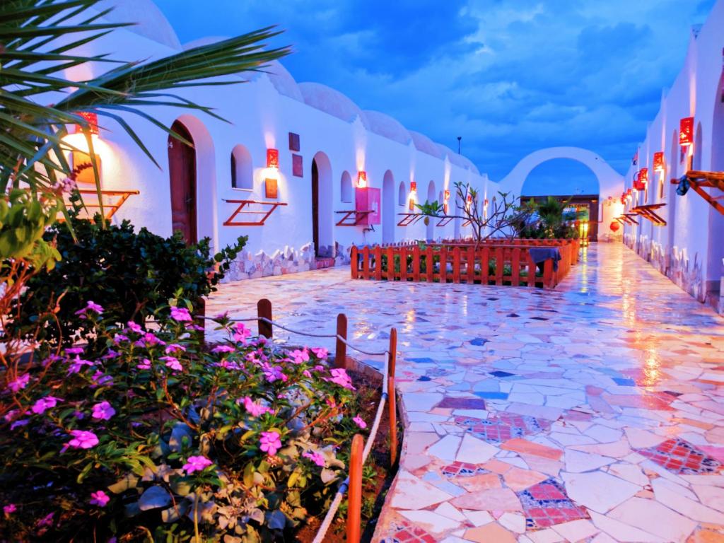 Zahrada ubytování Ghzala hotel dahab