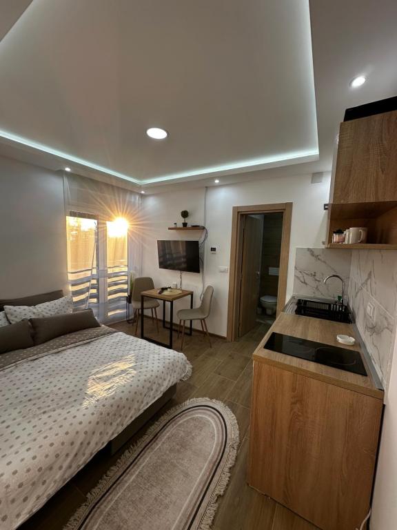 Apartmani Mojić Divčibare 2 주방 또는 간이 주방