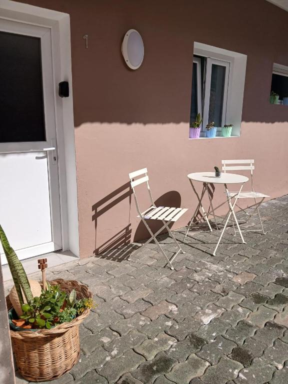 Patio nebo venkovní prostory v ubytování Sao Lourenco