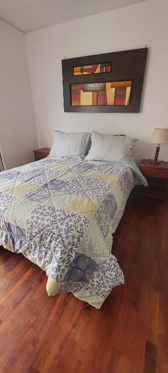 Letto o letti in una camera di Habitaciones en Miraflores - Departamento compartido Maka's Home