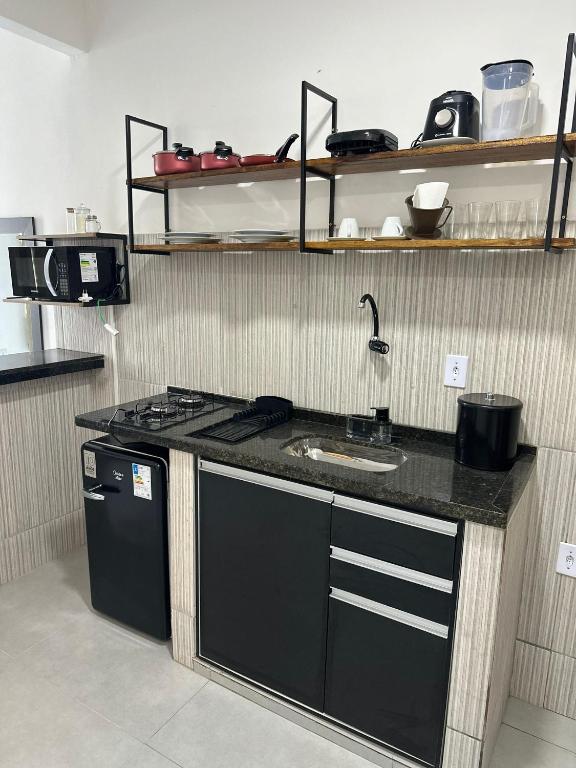 Η κουζίνα ή μικρή κουζίνα στο Lofts Viana 138
