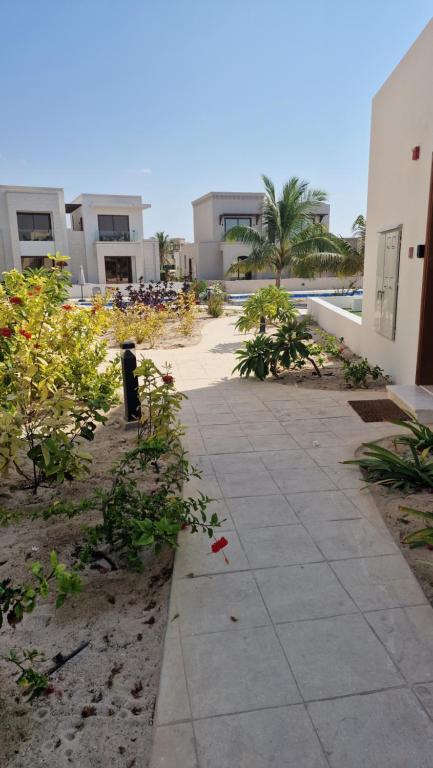 Zahrada ubytování Hawana Salalah Poolside Apartment