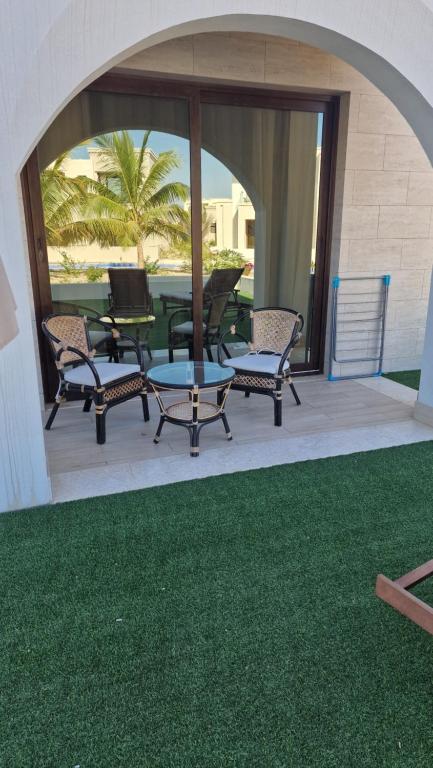 Zahrada ubytování Hawana Salalah Poolside Apartment