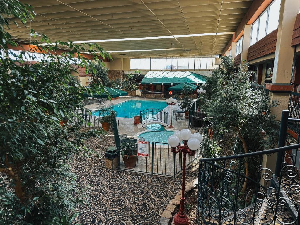Bazén v ubytování Quality Inn & Suites Fort Collins nebo v jeho okolí