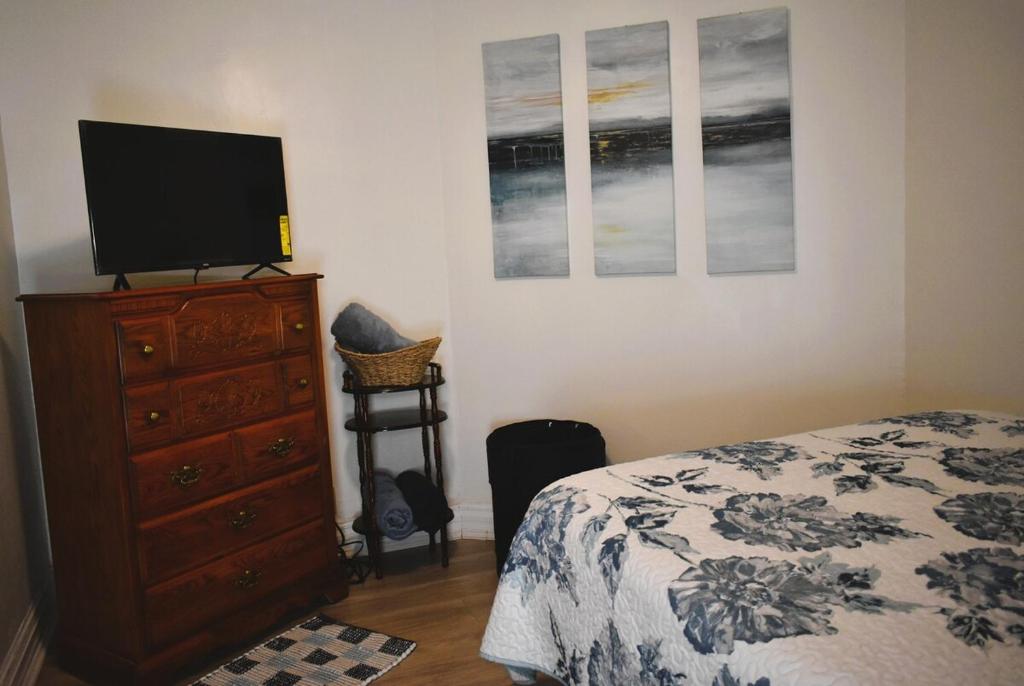 Postel nebo postele na pokoji v ubytování Lima Downtown 1 Bdrm Oasis