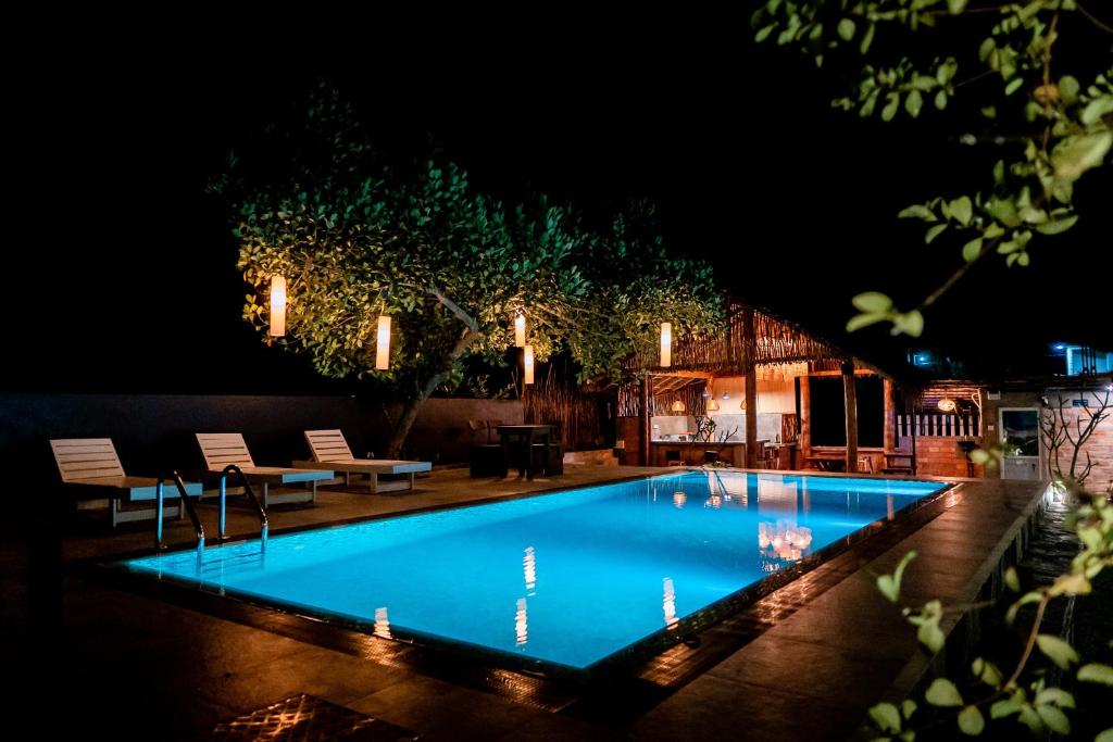 Bazén v ubytování Hilltop villas nebo v jeho okolí