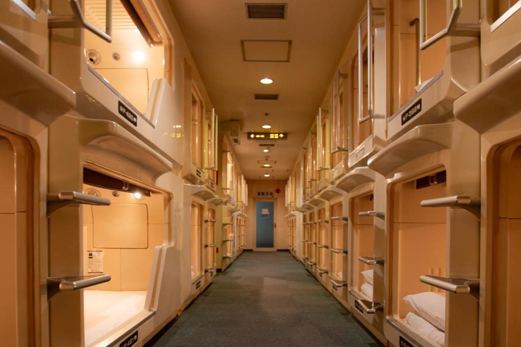 Fotografie z fotogalerie ubytování Capsule Hotel Asahi Plaza Shinsaibashi - Men's Only v Osace
