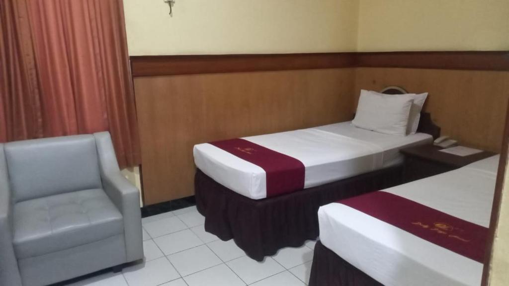 Urbanview Hotel Dedy Jaya Brebes - Chambre Lits Jumeaux Supérieure