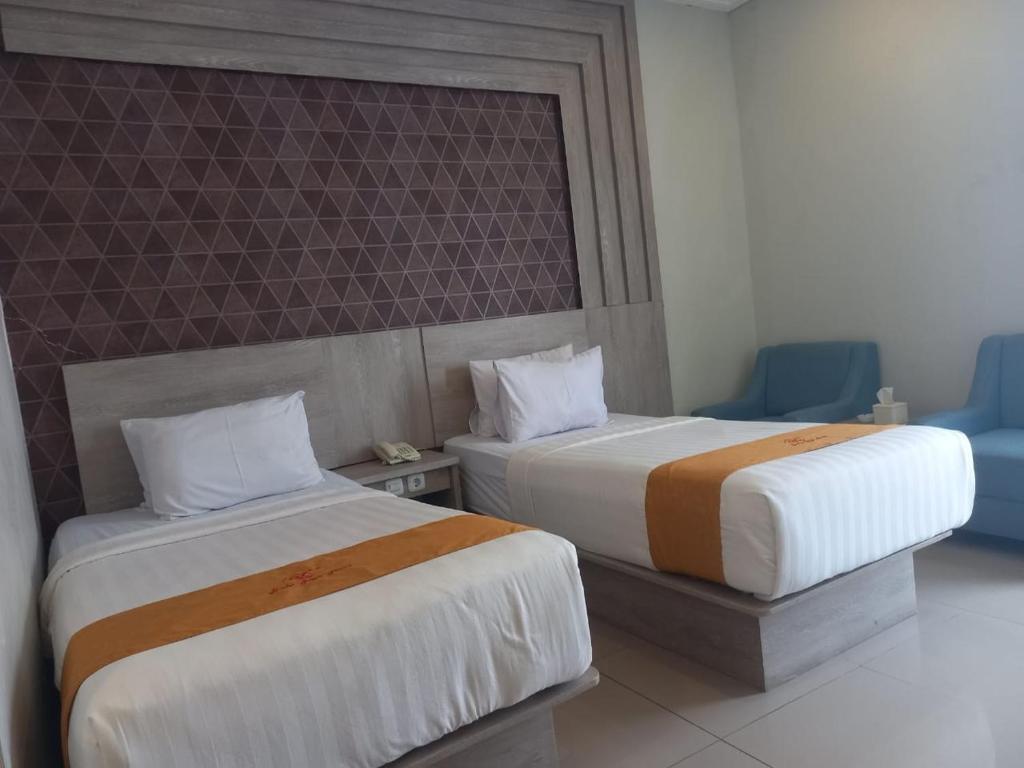 Urbanview Hotel Dedy Jaya Brebes - Chambre Lits Jumeaux De Luxe