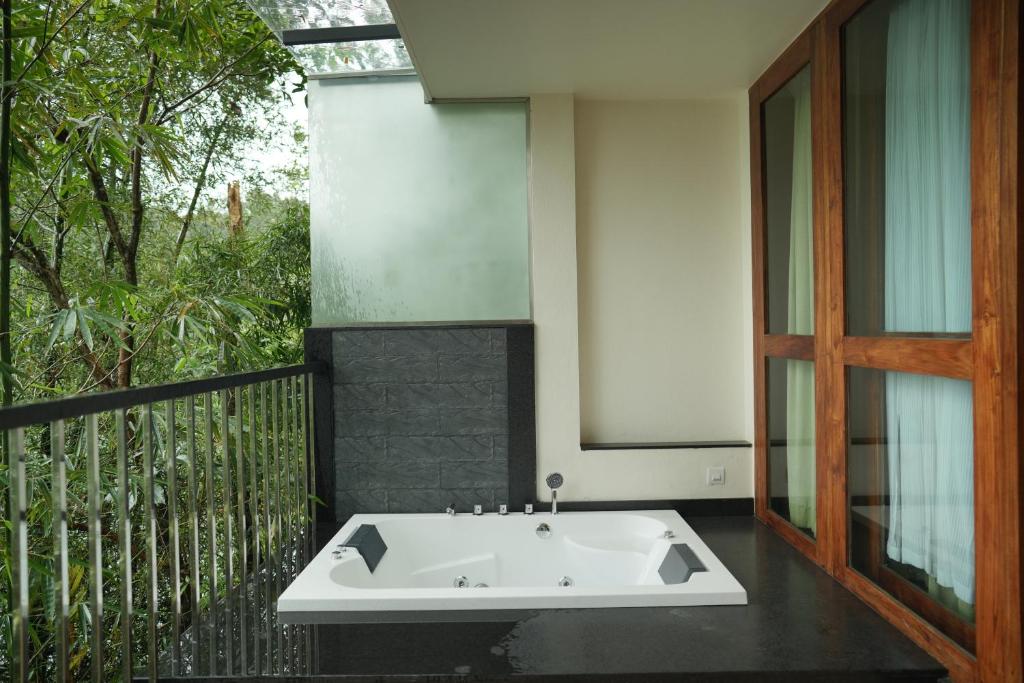 Zahrada ubytování Wayanad Silverwoods Forest Resort & Spa