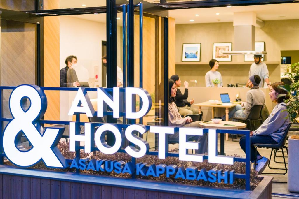 Hosté ubytování &AND HOSTEL ASAKUSA KAPPABASHI